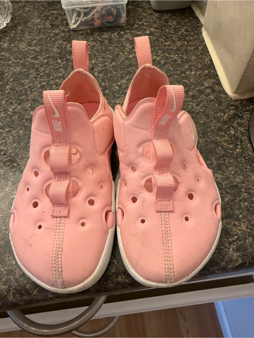 Nike Kids Pink Slip-On Water Shoes